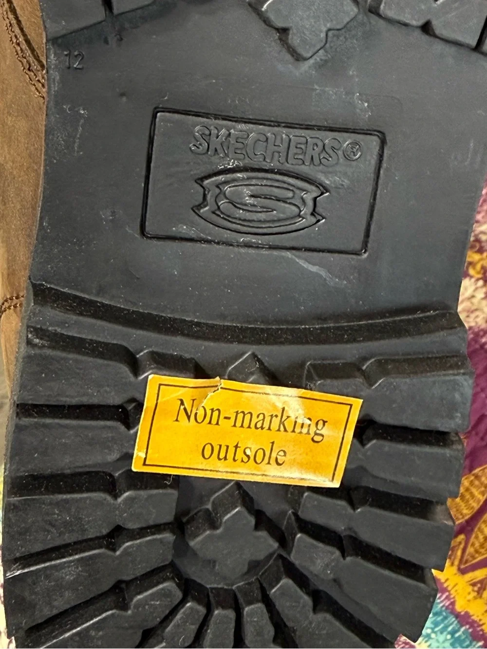 New with tags Vintage Skechers Leather Brown “Tough Shoes” size 12